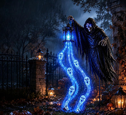 Halloween Soul Harvester Animated Garden Light