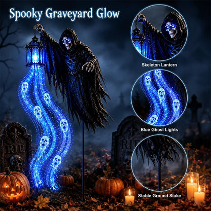 Halloween Soul Harvester Animated Garden Light