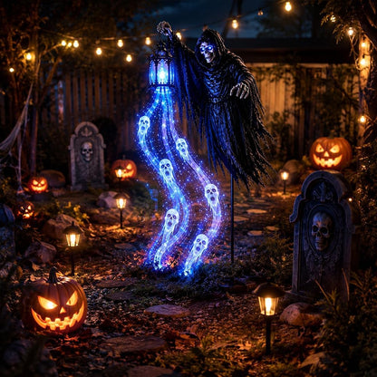 Halloween Soul Harvester Animated Garden Light