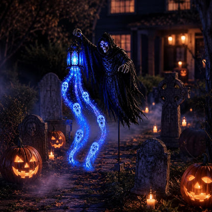 Halloween Soul Harvester Animated Garden Light