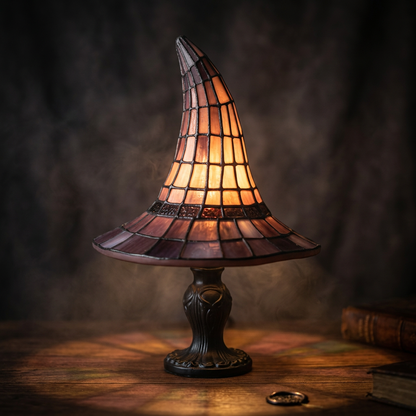 Halloween Witch Hat Table Lamp