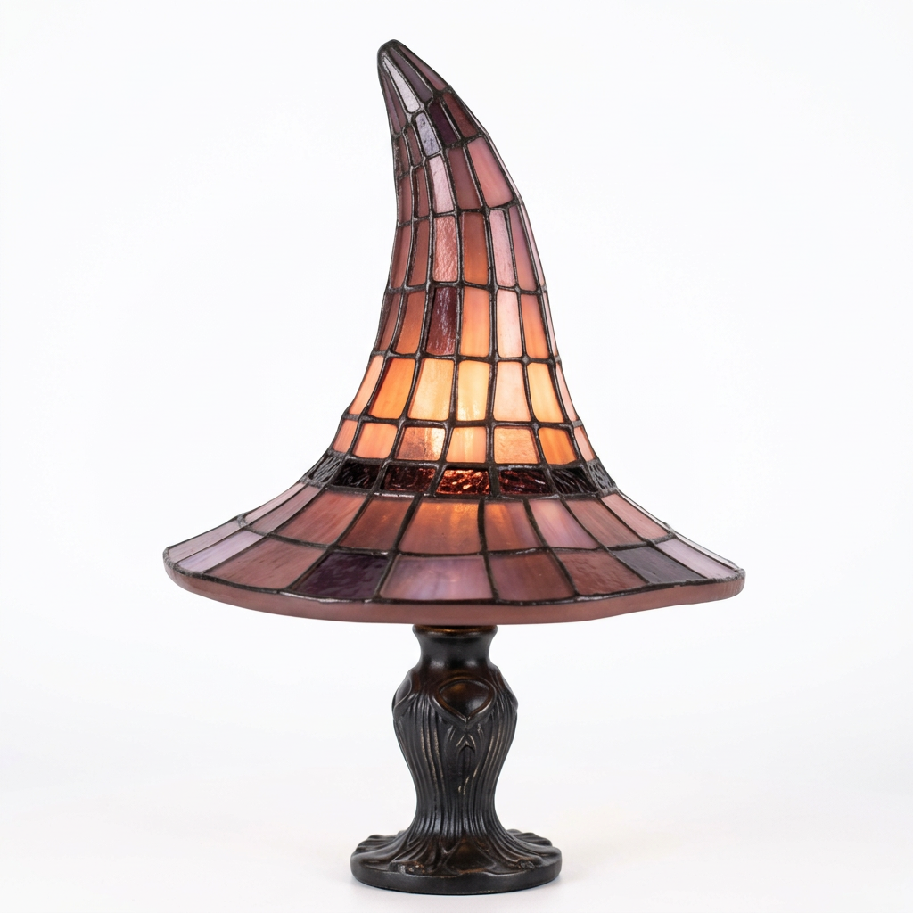 Halloween Witch Hat Table Lamp